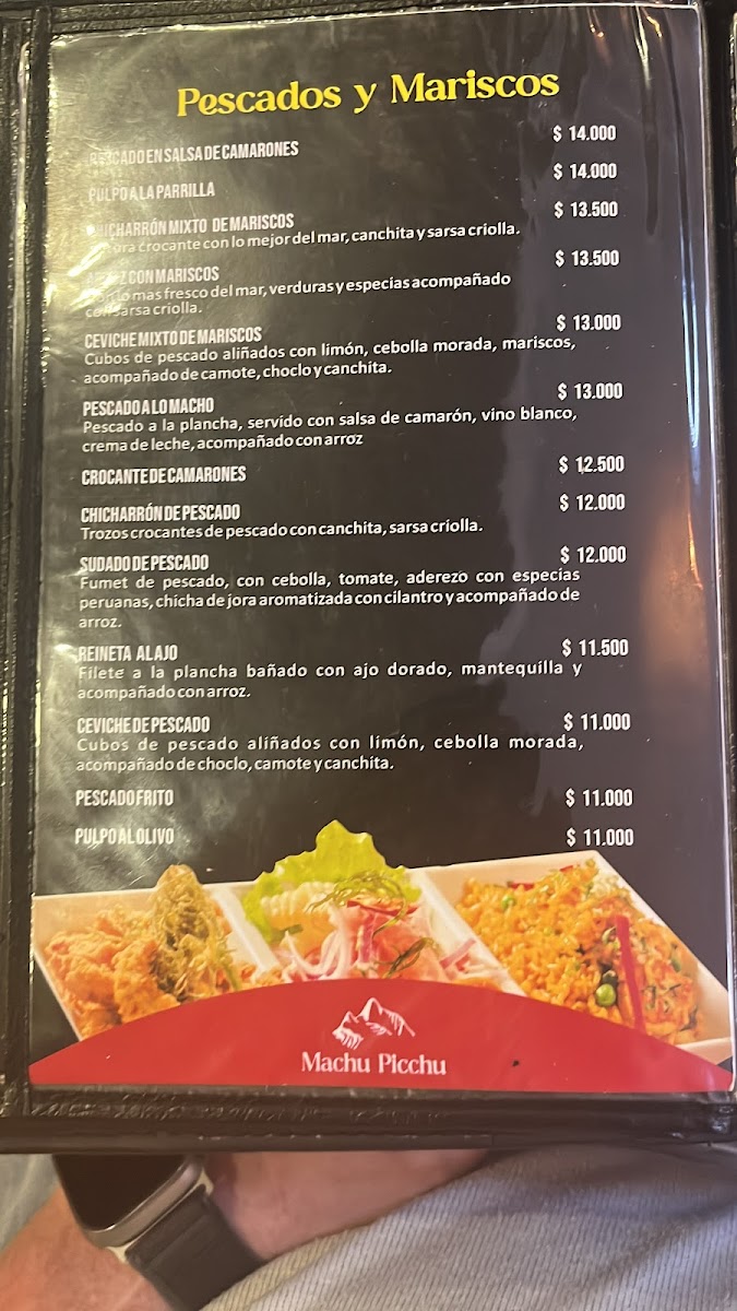 Menu Restaurante Peruano Machupicchiu-1